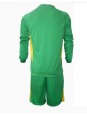 Manchester United Torwart Ausweichtrikot für Kinder 2024-25 Langarm (+ Kurze Hosen)